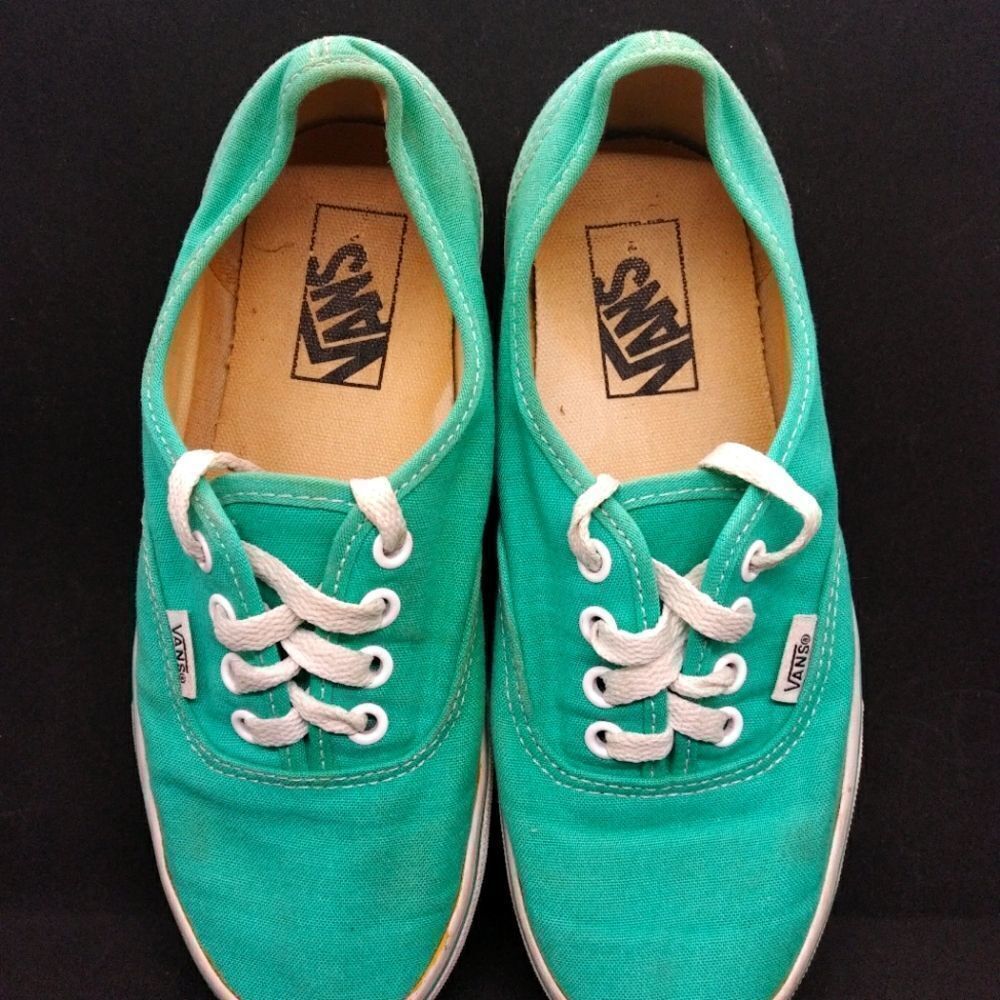 Vans Off The Wall Skateboard Sneakers Women's Size 6.5 Blue Or Men's Size‎ 5 - Picture 6 of 8